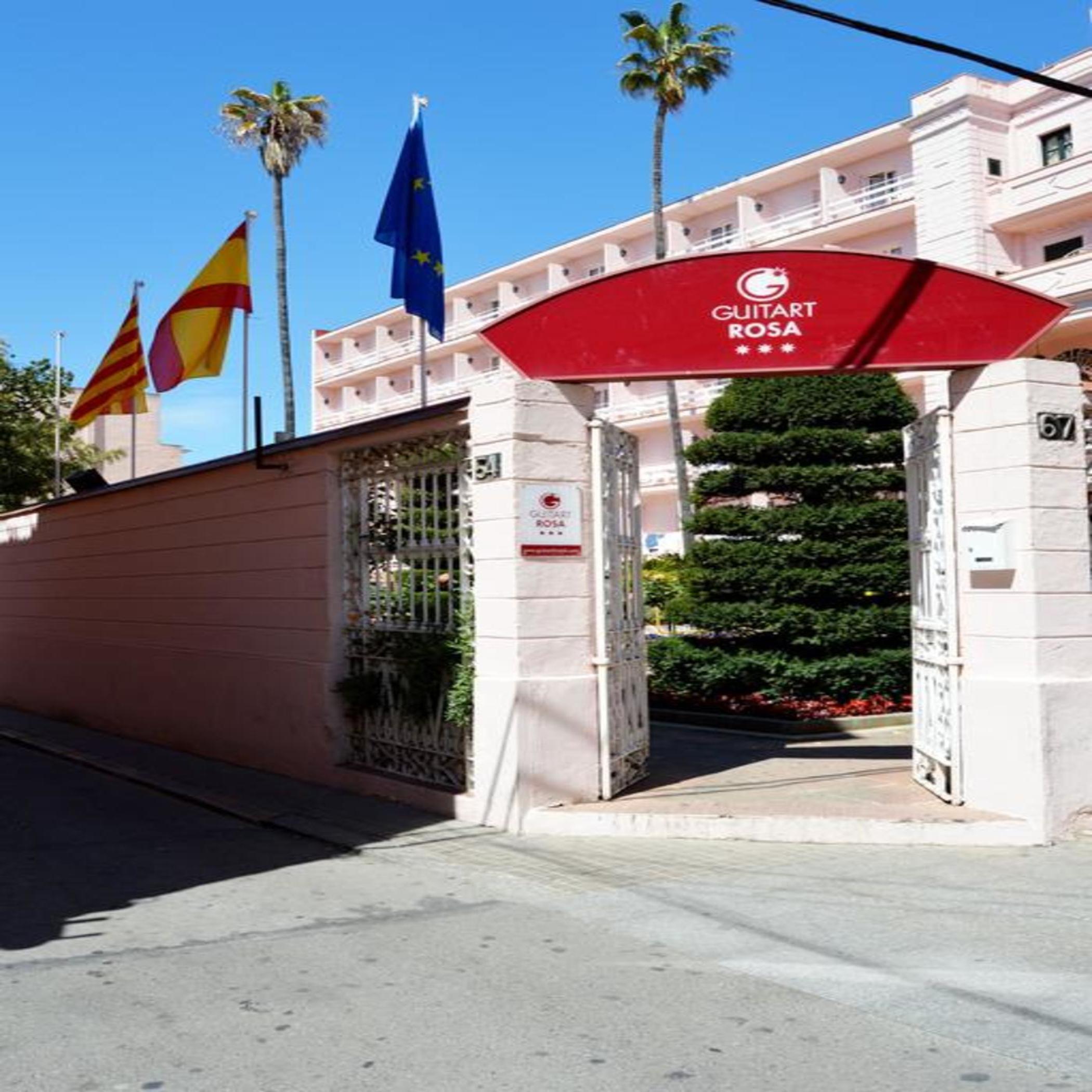 Hotel Guitart Rosa Lloret de Mar Exterior foto